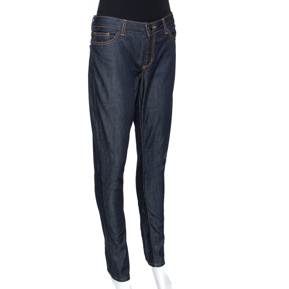 

Just Cavalli Navy Blue Denim Slim Fit Jeans