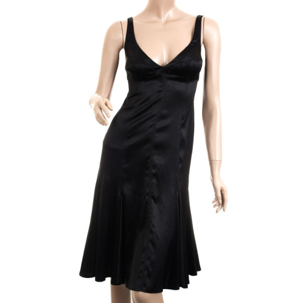 Pre Owned Just Cavalli Black Dress M