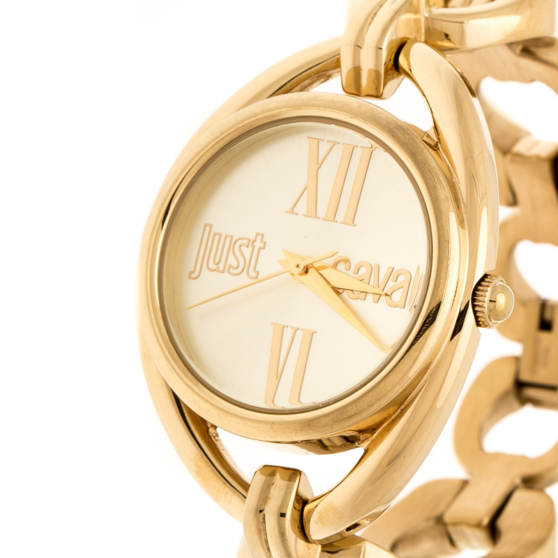 

Just Cavalli Gold Plated Stainless Steel