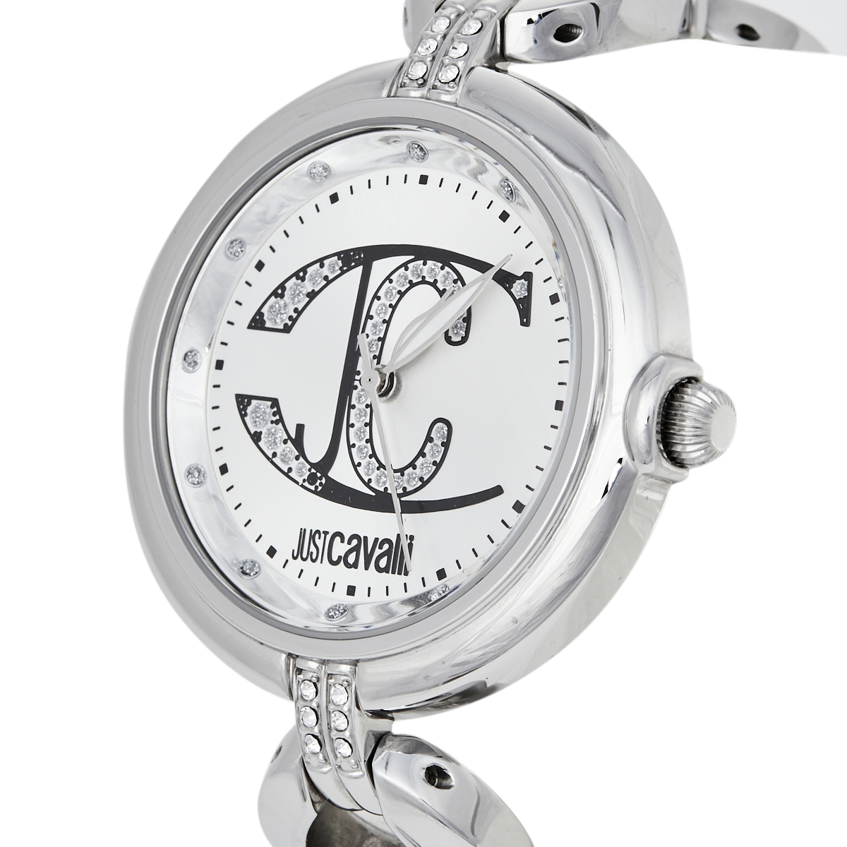 

Just Cavalli Silver Stainless Steel Midnight R725315454 Women's Wristwatch