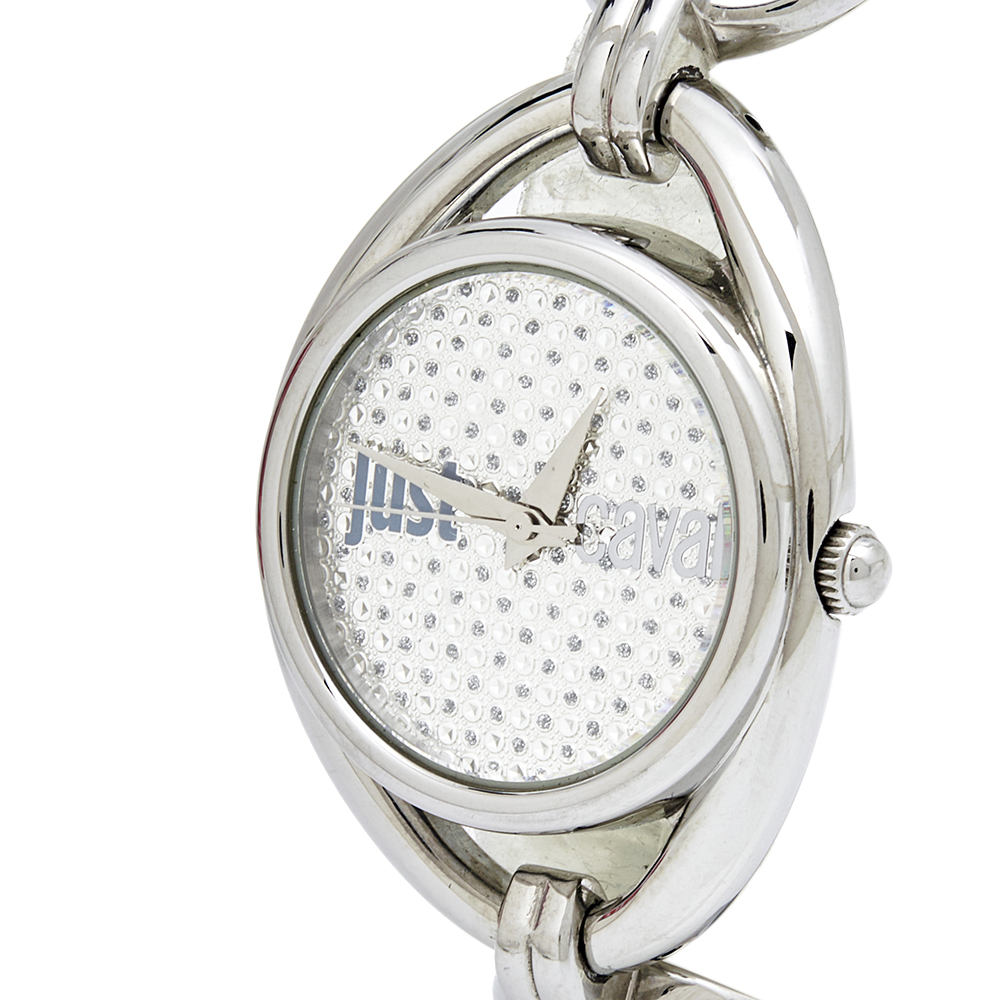 

Just Cavalli Silver Stainless Steel Drop R7253182502 Women's Wristwatch