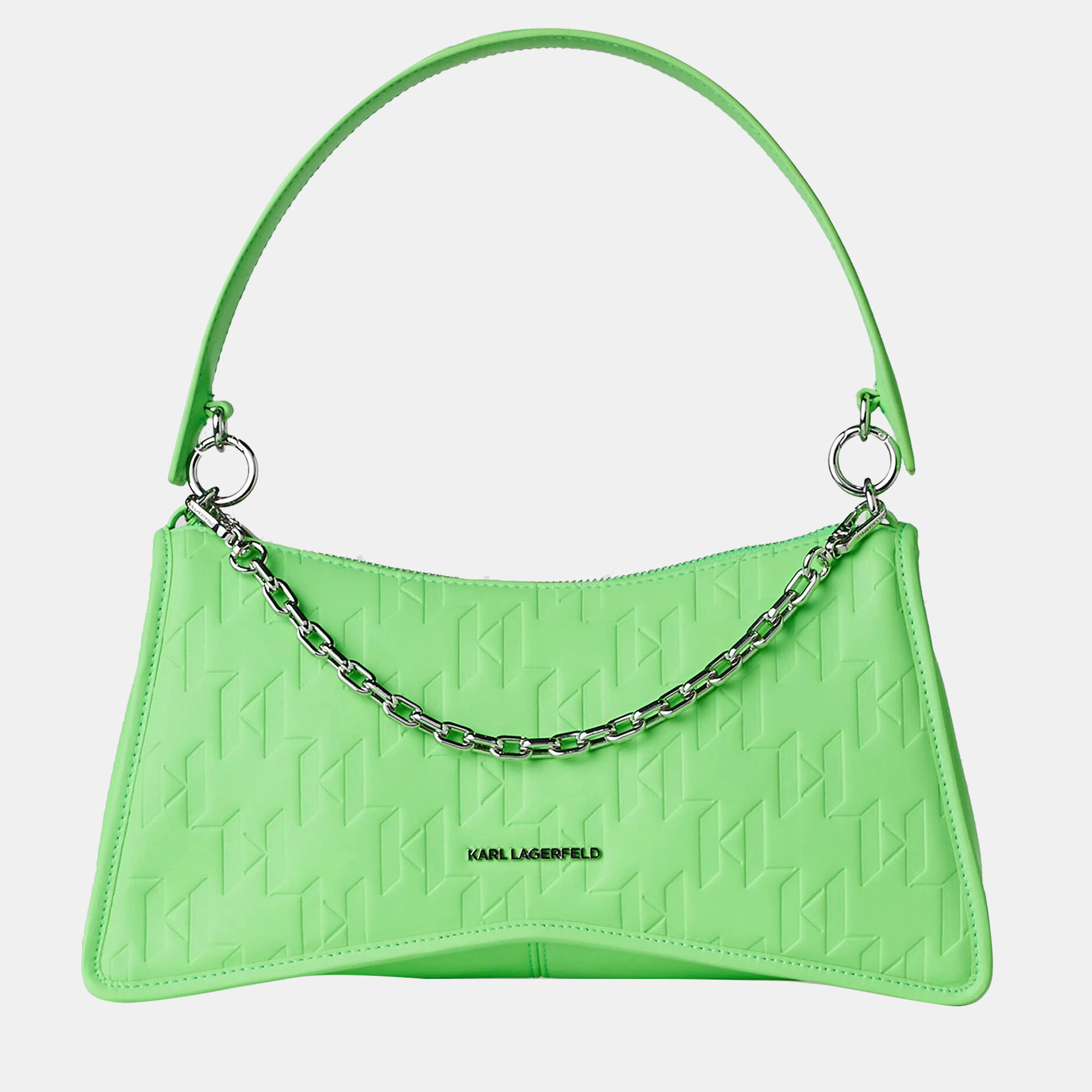 

Karl Lagerfeld Green Recycled leather crossbody