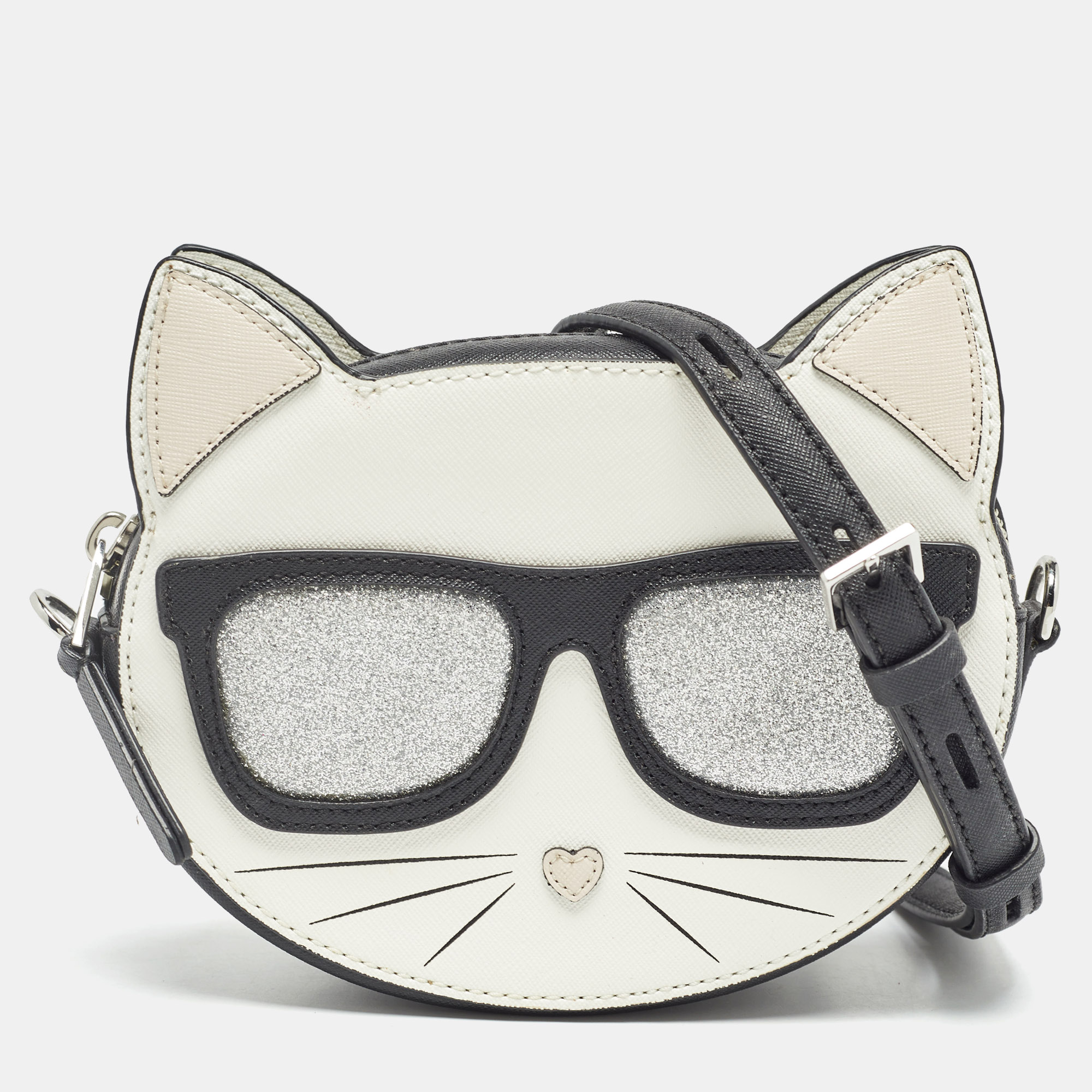 

Karl Lagerfeld Multicolor Leather Maybelle Cat Crossbody Bag