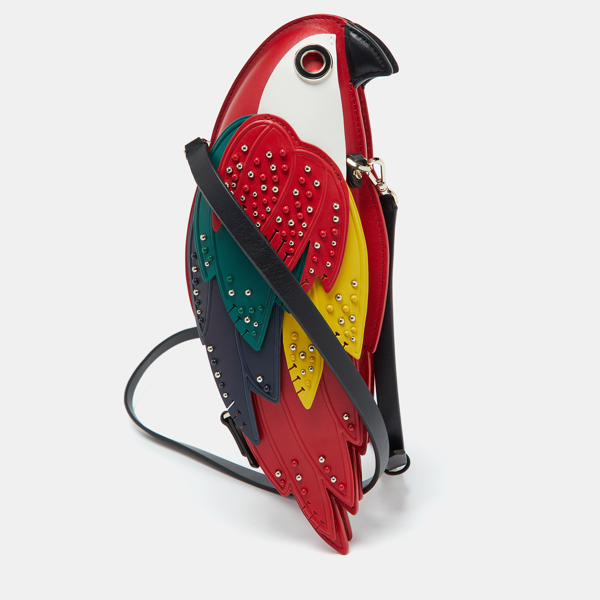 Pre-owned Kate Spade Multicolor Leather Rio Parrot Crossbody Bag