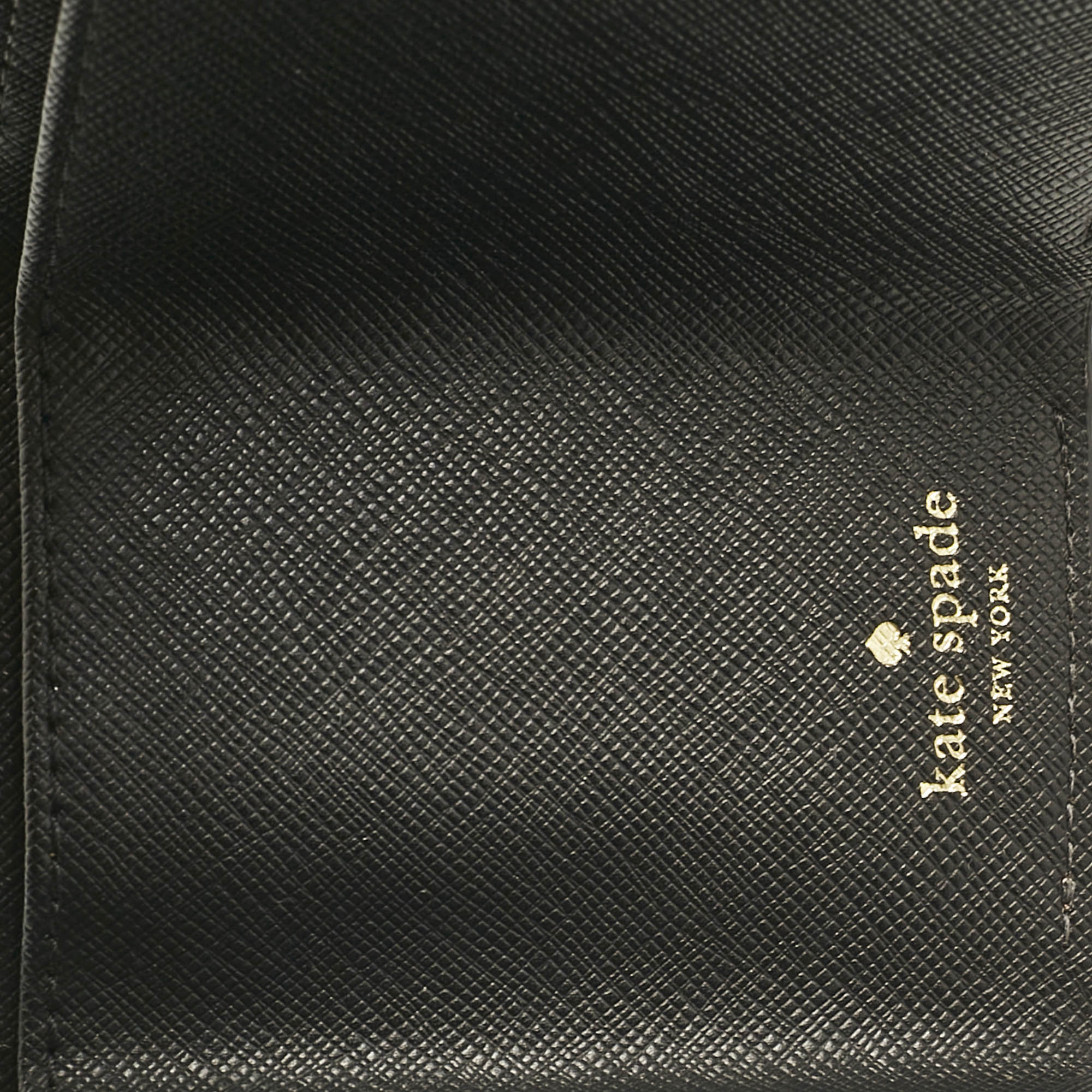 Kate Spade Multicolor Leather Trifold Compact Wallet 