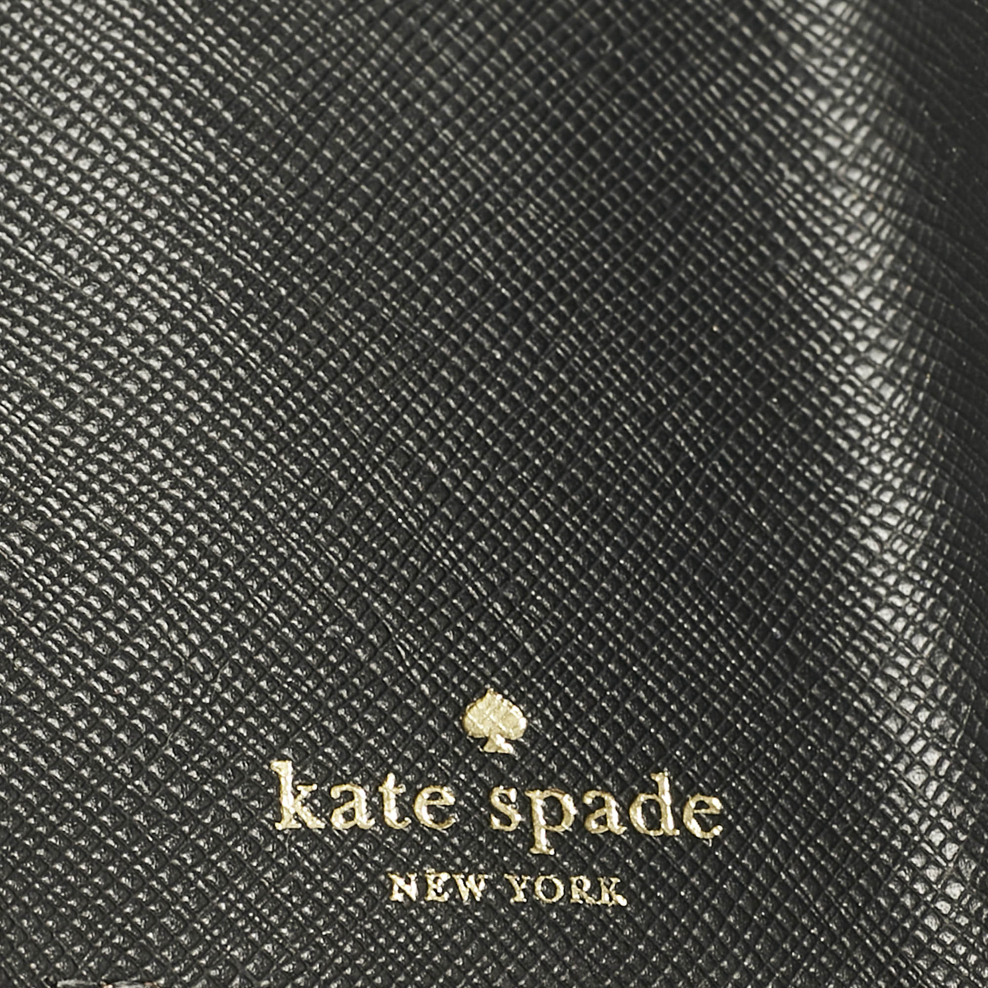 Kate Spade Multicolor Leather Trifold Compact Wallet 