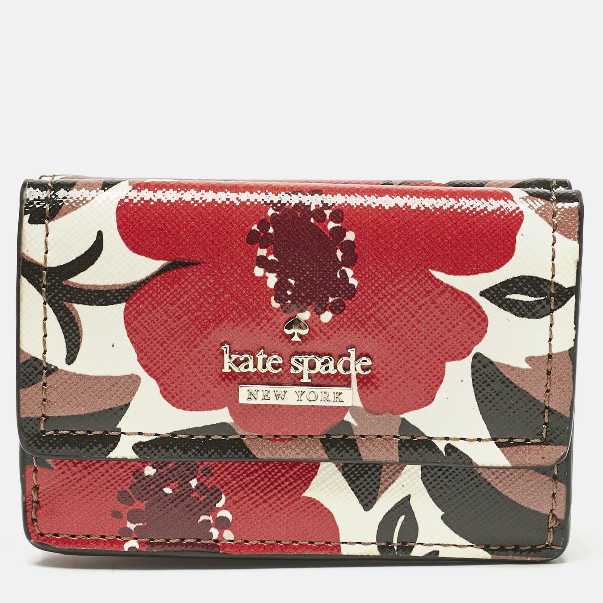 

Kate Spade Multicolor Leather Trifold Compact Wallet