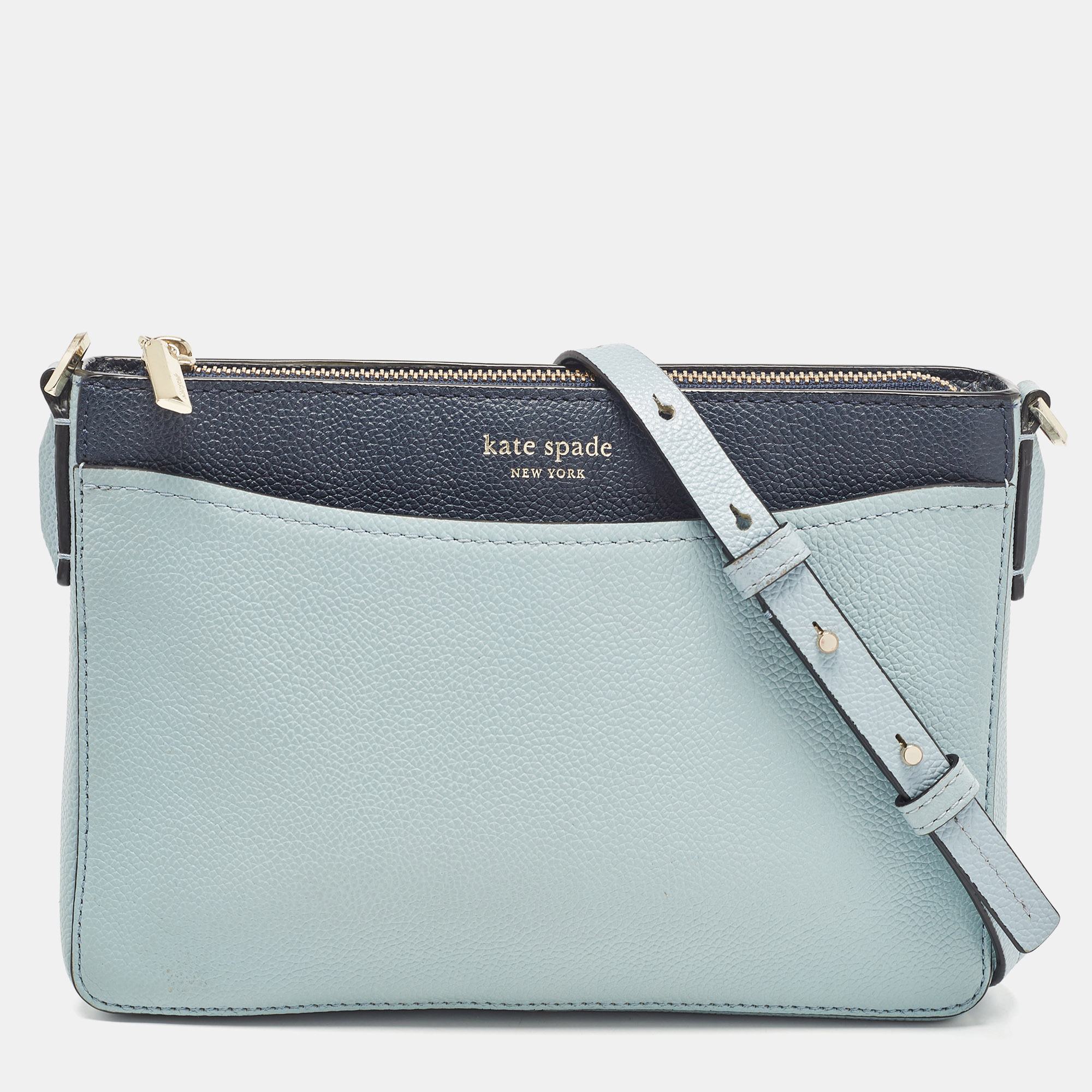 

Kate Spade Blue Leather Margaux Crossbody Bag