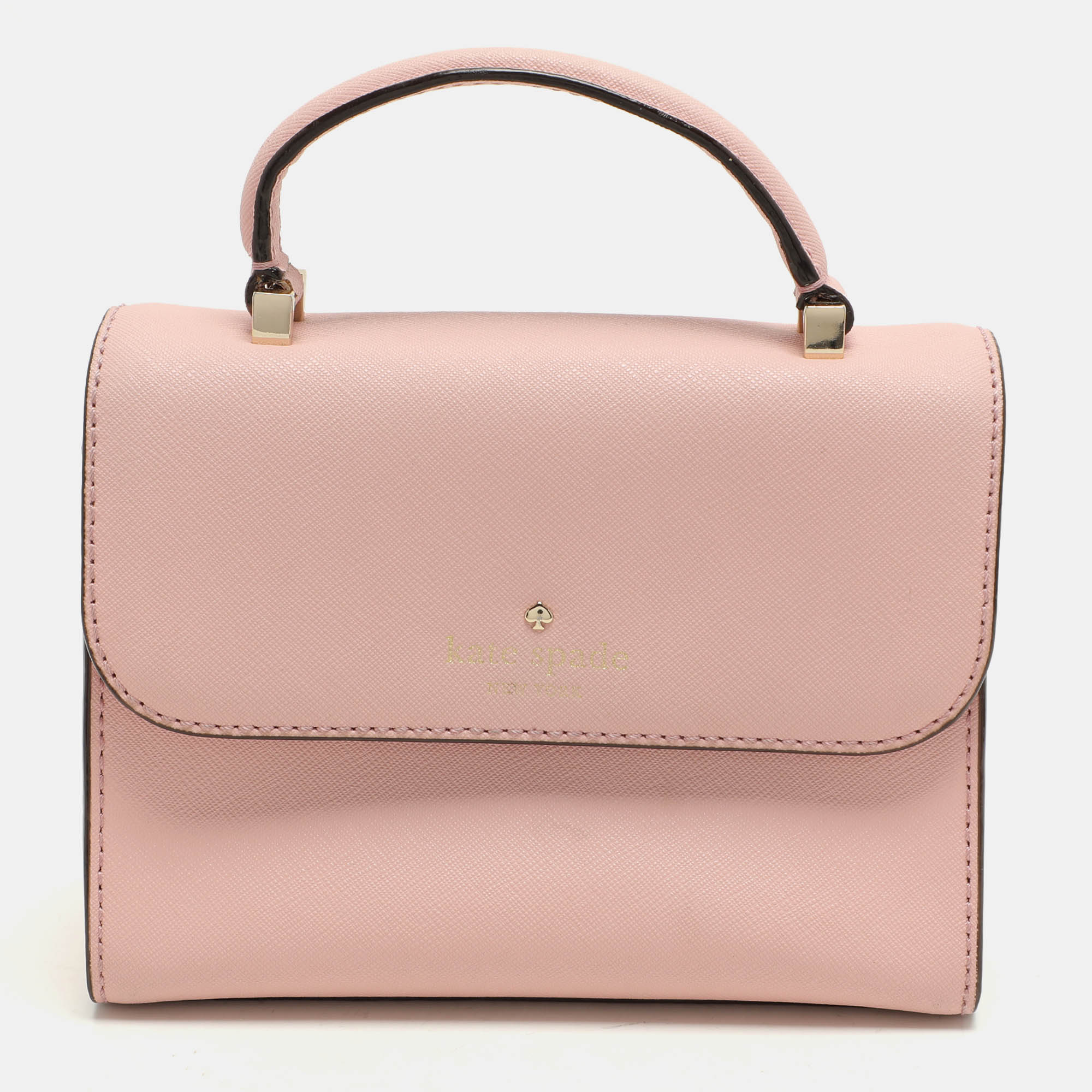 

Kate Spade Pink Leather Mini Nora Top Handle Bag