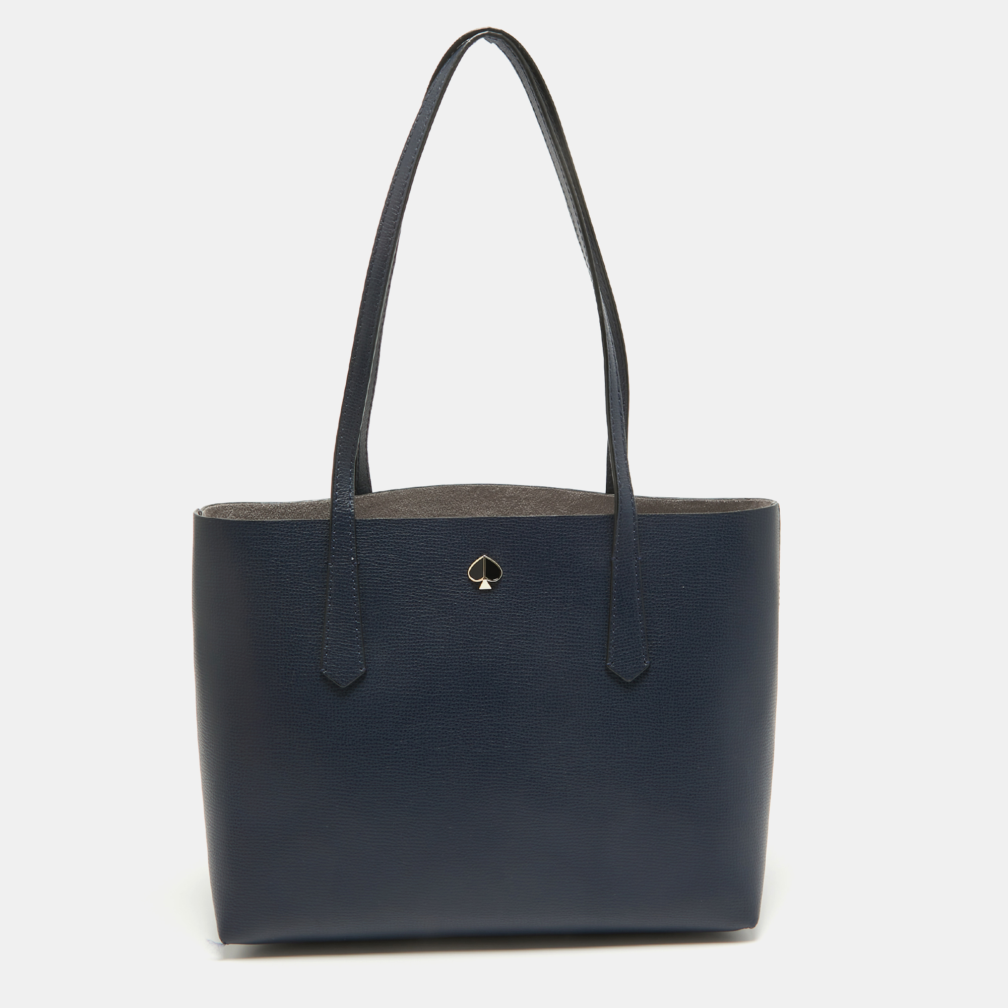 

Kate Spade Navy Blue Leather Molly Tote