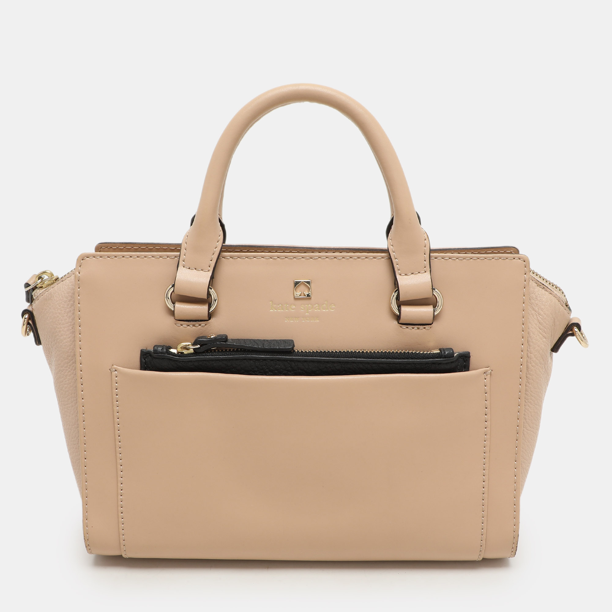 

Kate Spade Beige Leather Satchel