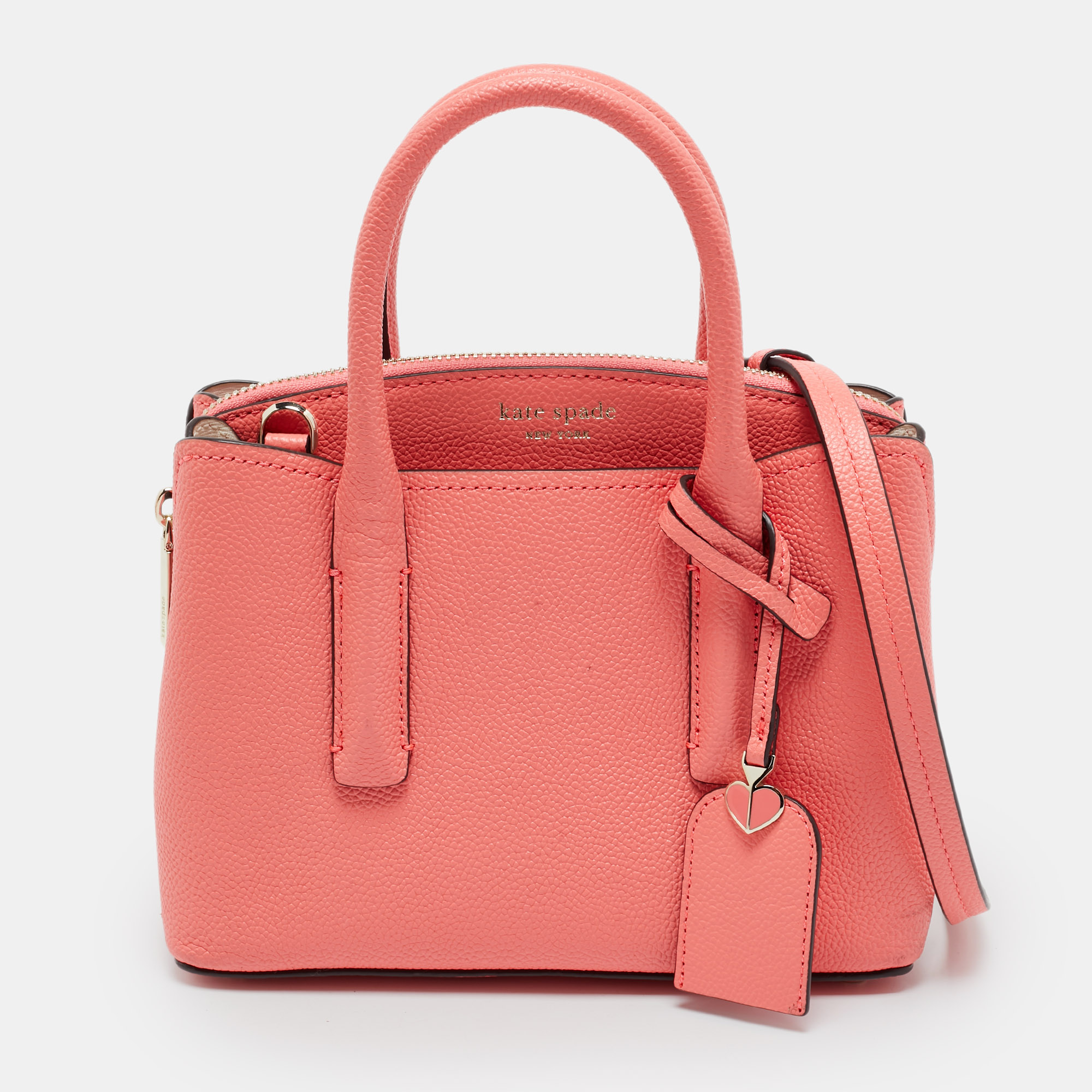 

Kate Spade Pink Leather Mini Margaux Satchel
