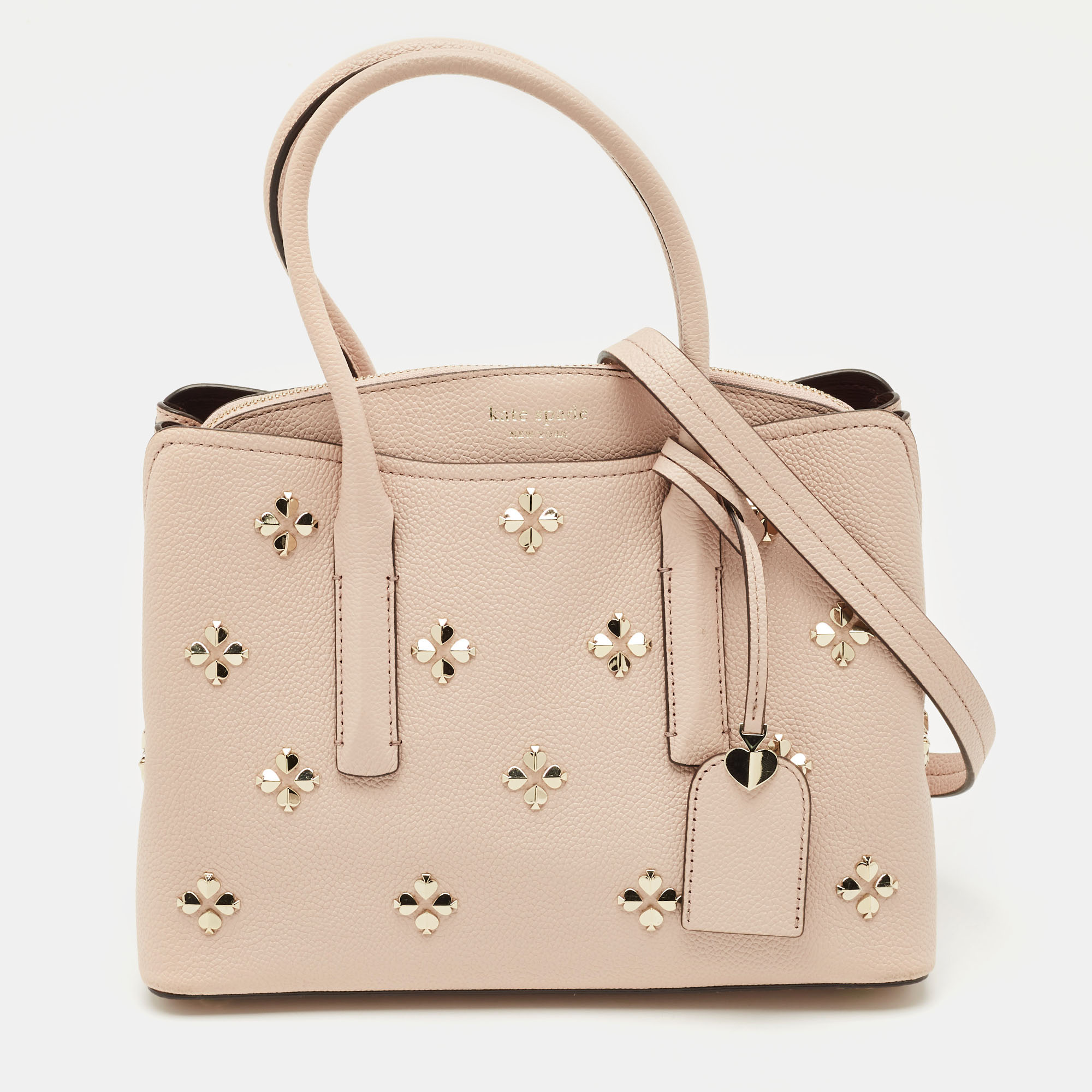 

Kate Spade Light Pink Leather Medium Margaux Satchel