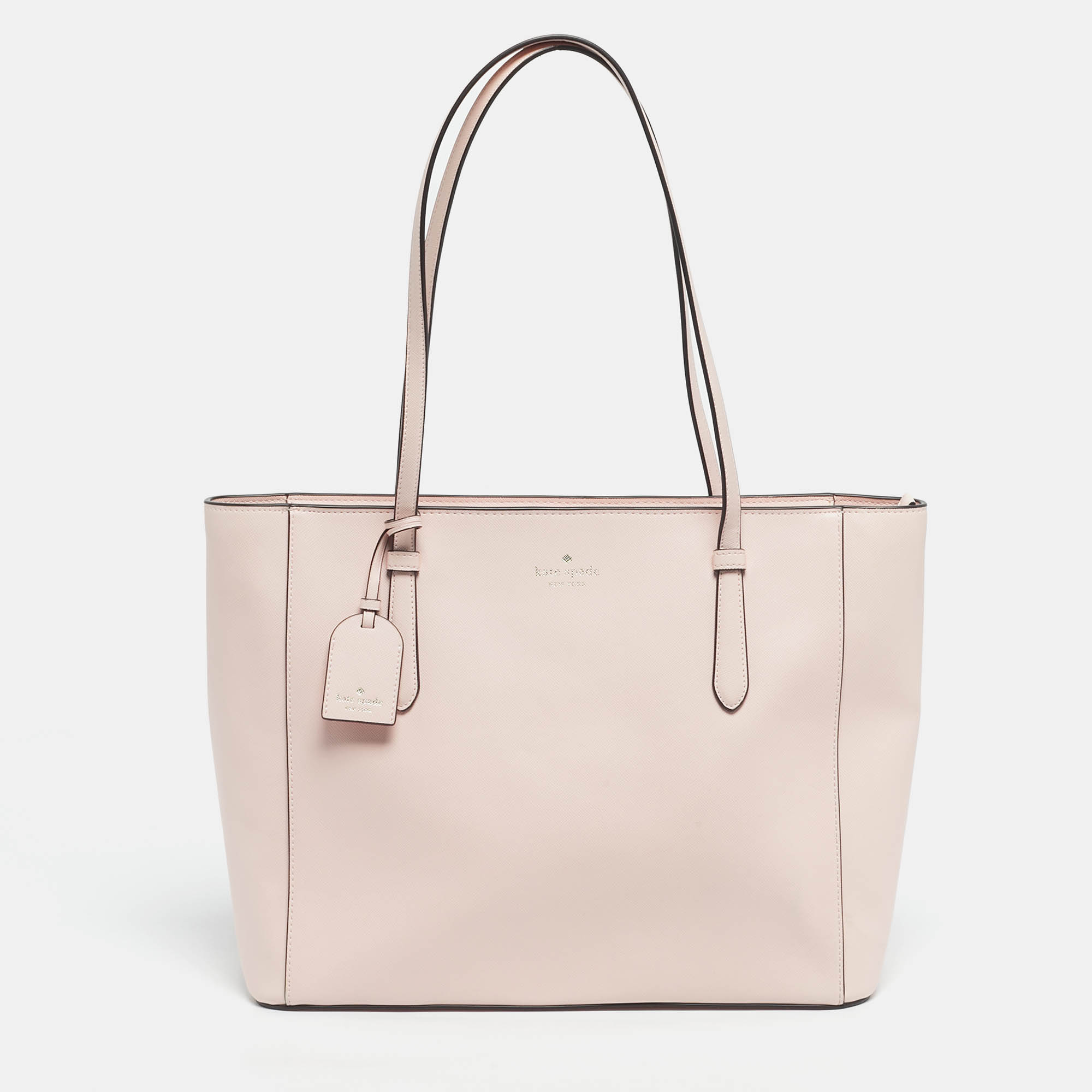

Kate Spade Pink Leather Shopper Tote