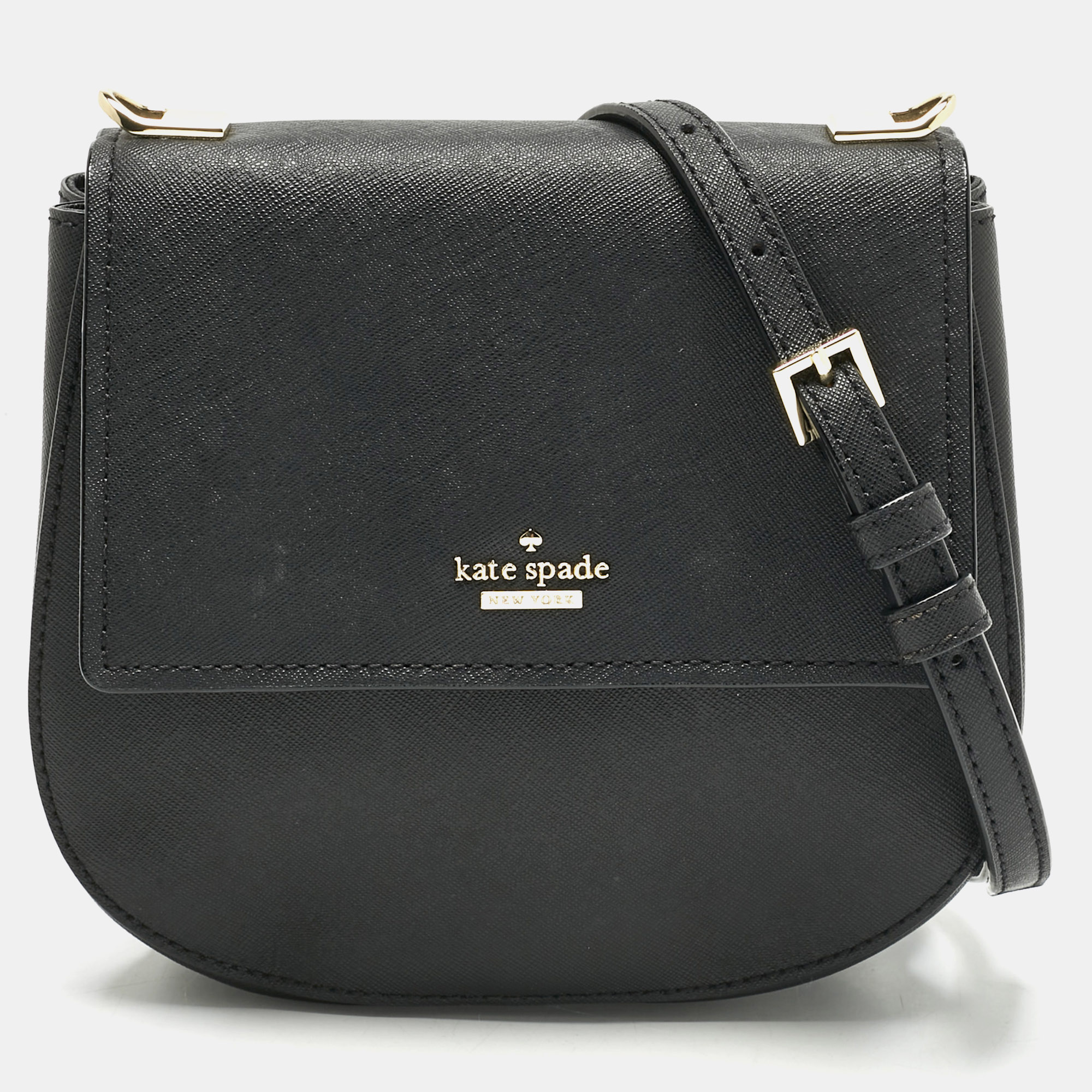 

Kate Spade Black Leather  Cameron Street Byrdie Crossbody Bag