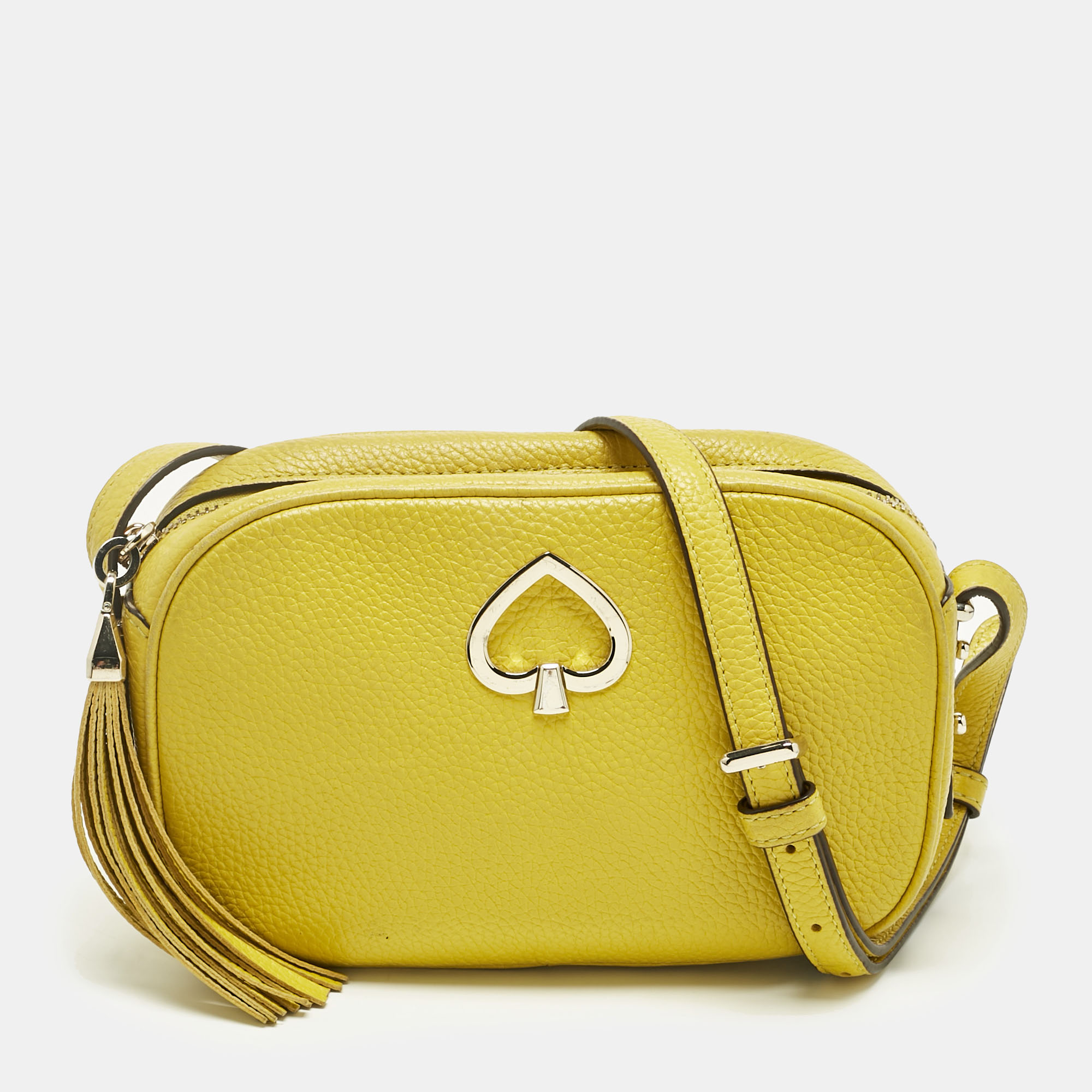 

Kate Spade Green Leather Kourtney Camera Crossbody Bag