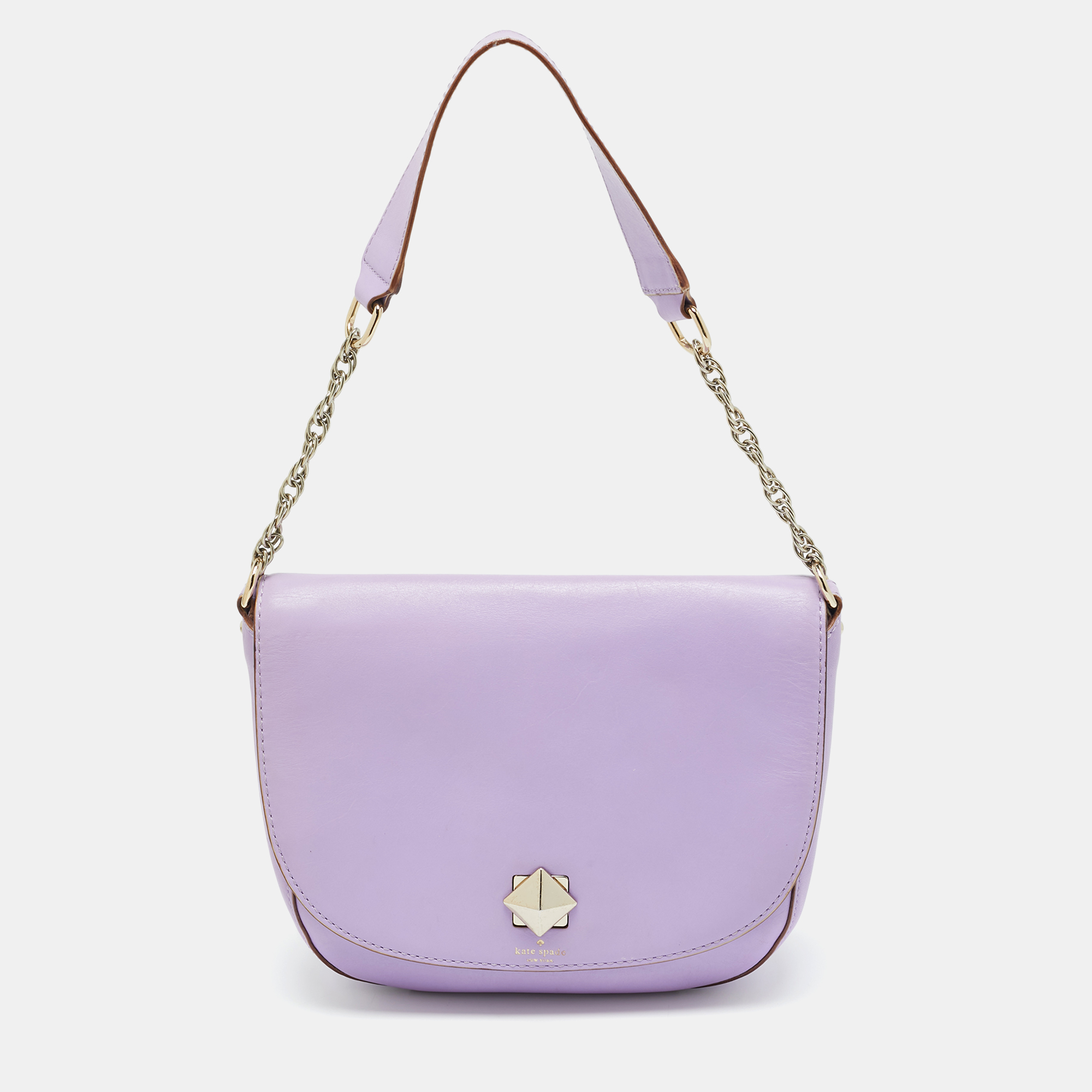 

Kate Spade New Bond Street Sawyer Lilac Leather Hobo, Purple