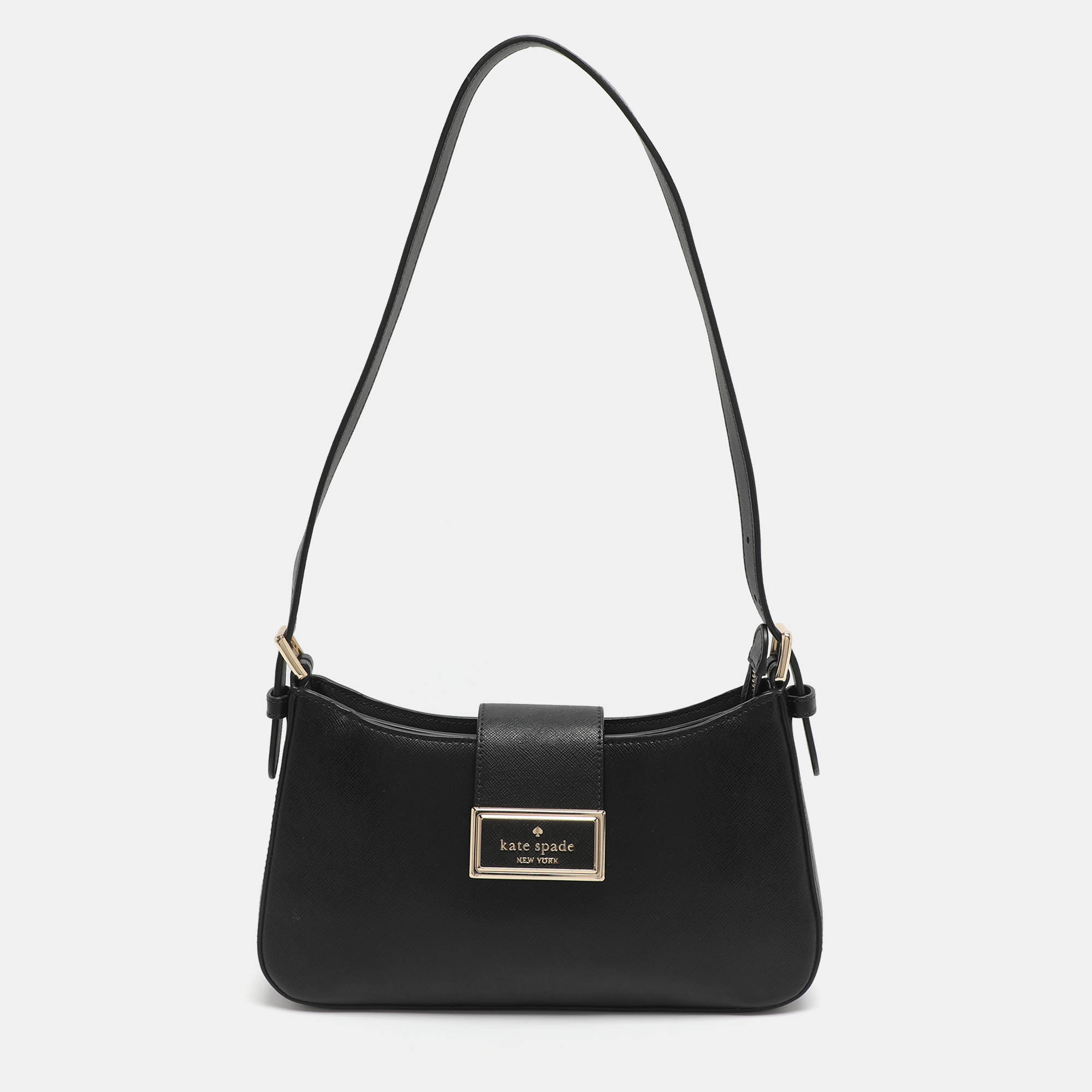 

Kate Spade Reegan  Black Leather Shoulder Bag