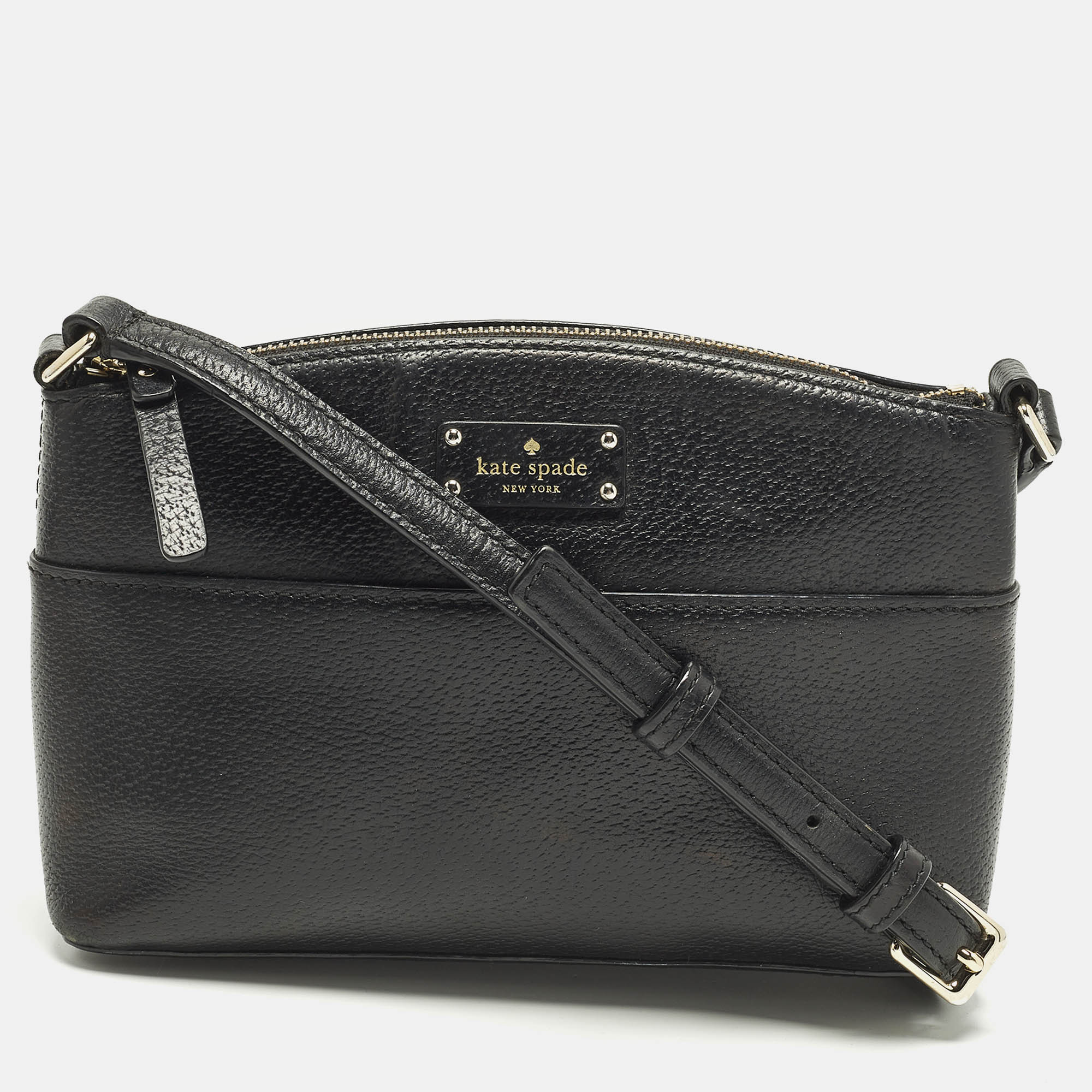 

Kate Spade Grove Street Millie Black Leather Crossbody Bag