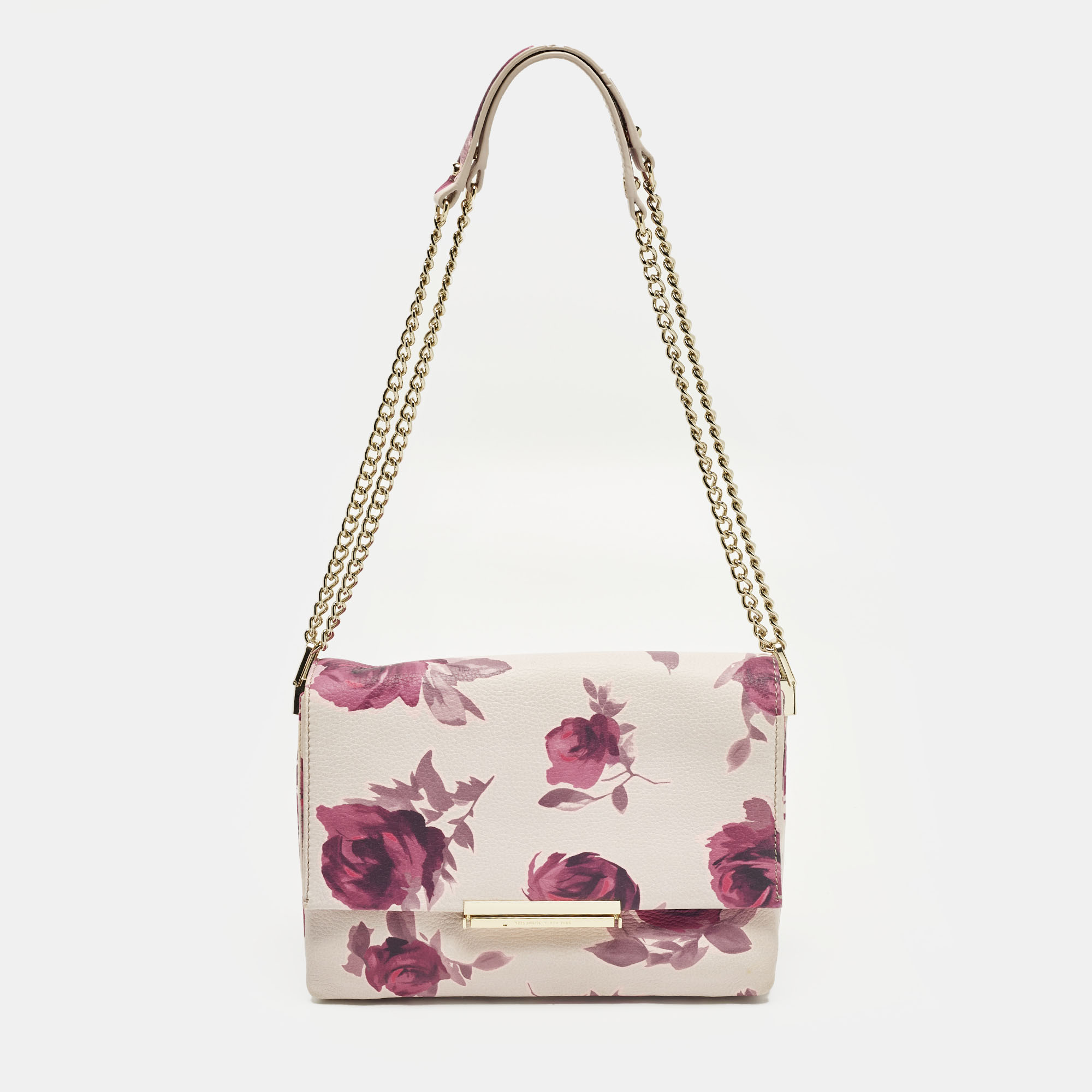 

Kate Spade Emerson Place Roses Pink Leather Shoulder Bag