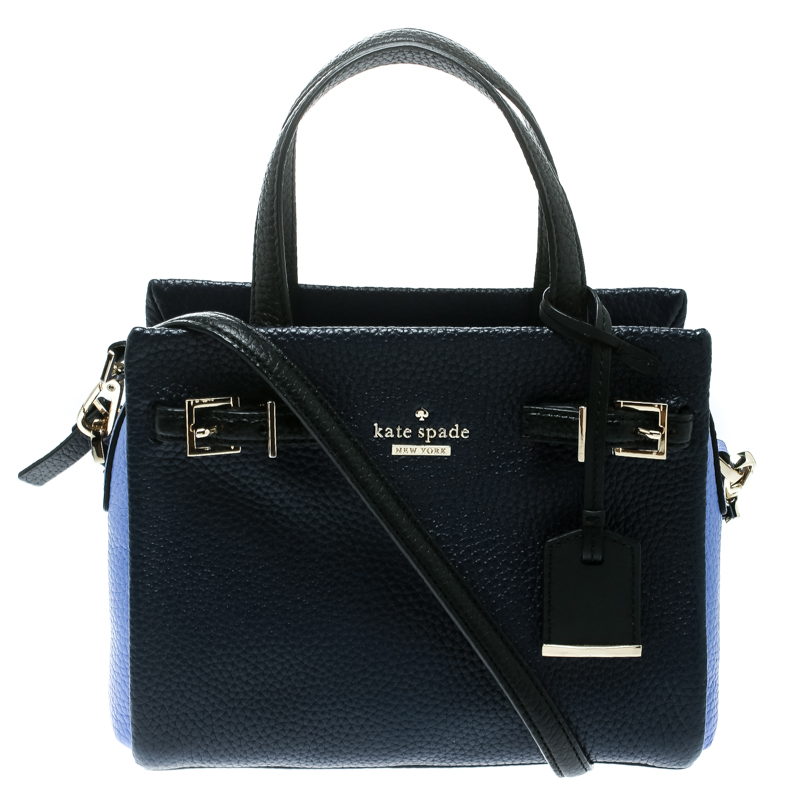 Kate Spade Two Tone Leather Small Holden Street Lanie Top Handle Bag