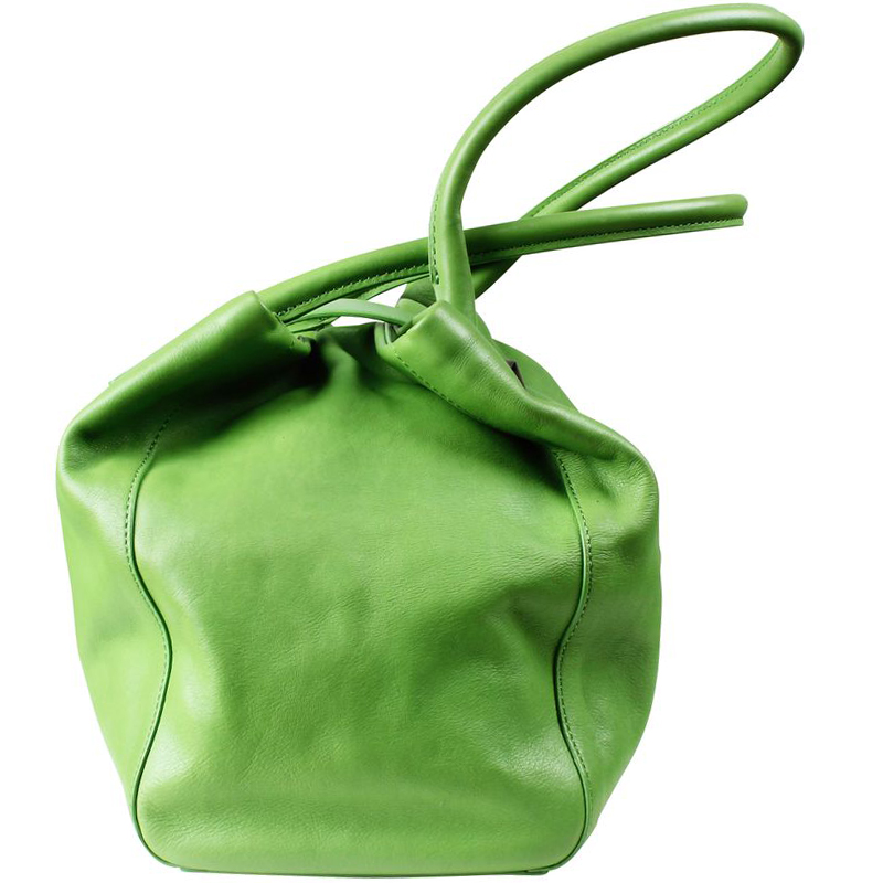 

Kate Spade Green Leather Chrystie Street Anisha Tote Bag