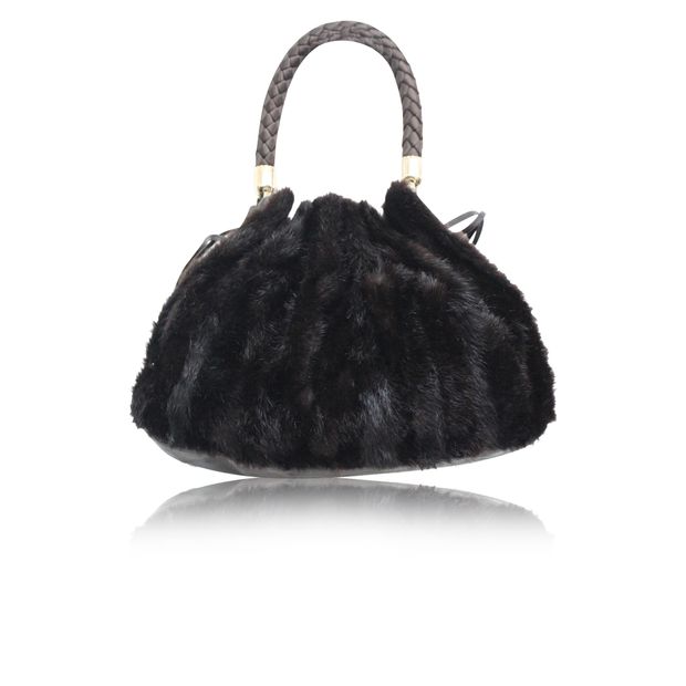 kate spade fur purse