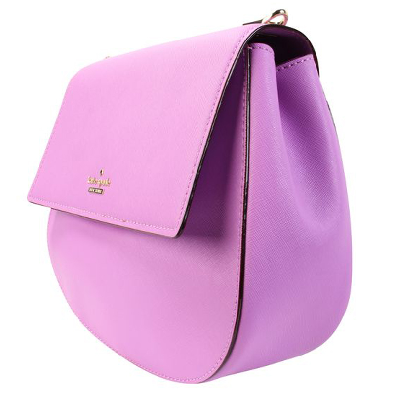

Kate Spade Purple Leather Flap Shoulder Bag