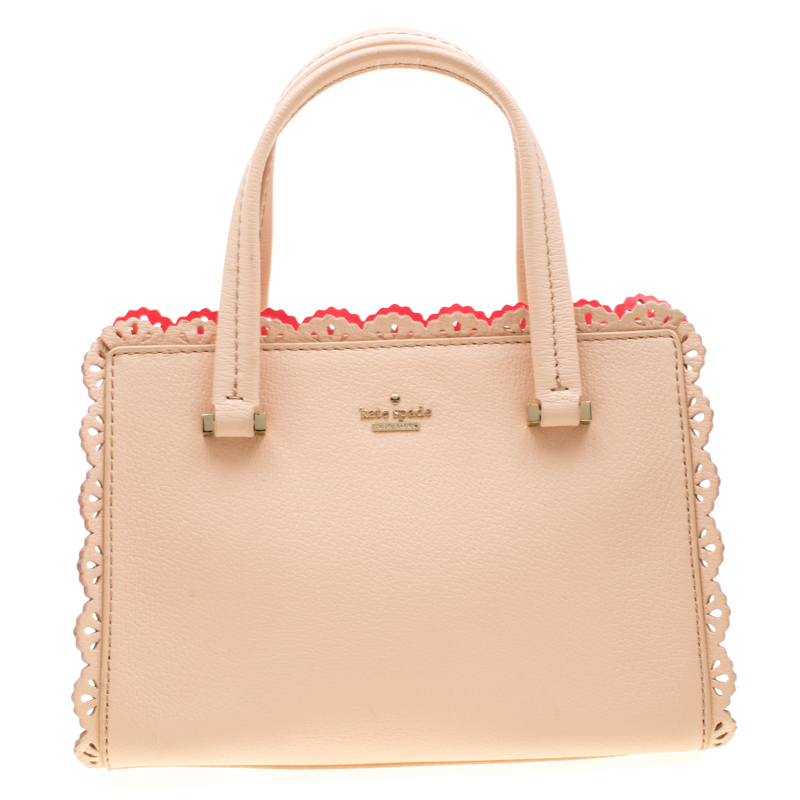 kate spade beige satchel