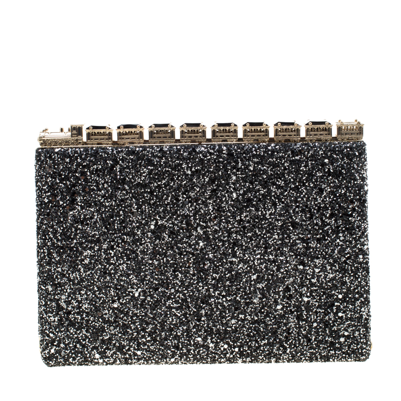 kate spade glitter clutch