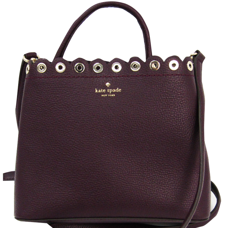 dark brown kate spade purse