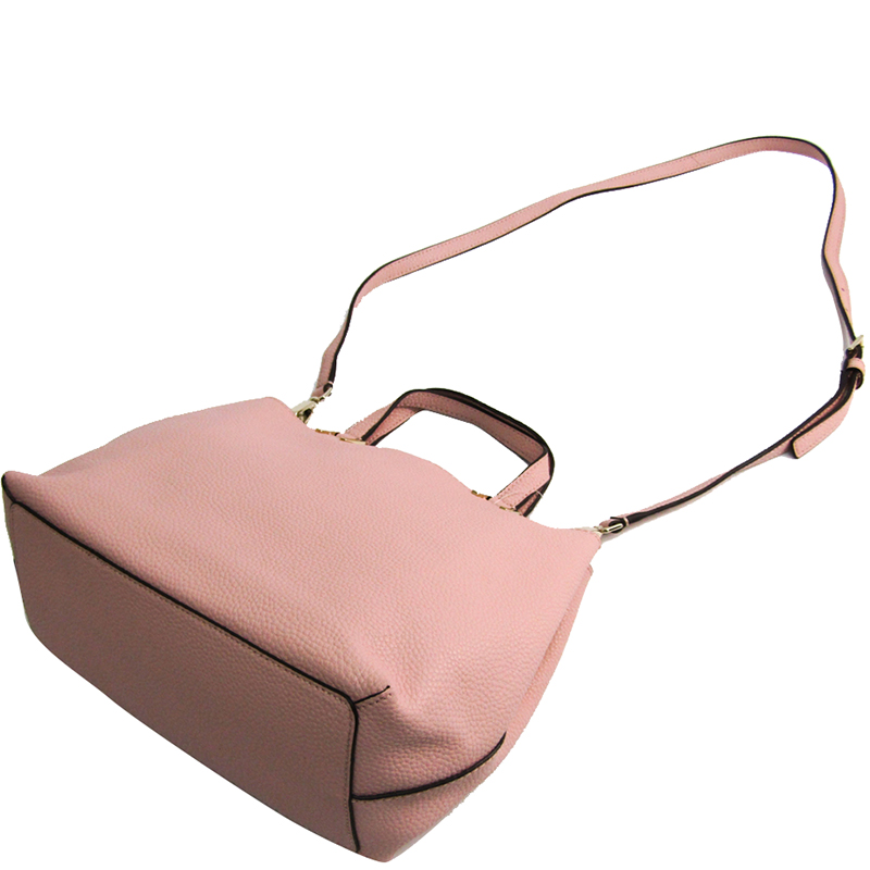 

Kate Spade Pink Leather Gwyn Pershing Street Top Handle Bag