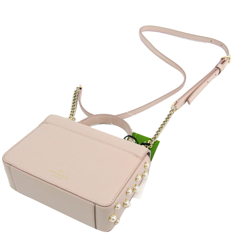 

Kate Spade Pale Pink Leather Chain Shoulder Bag