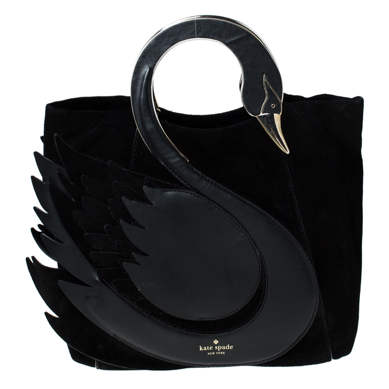 kate spade black swan bag