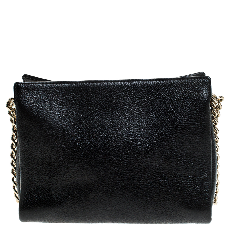 Kate Spade Black Leather Chain Shoulder Bag Kate Spade | The Luxury Closet