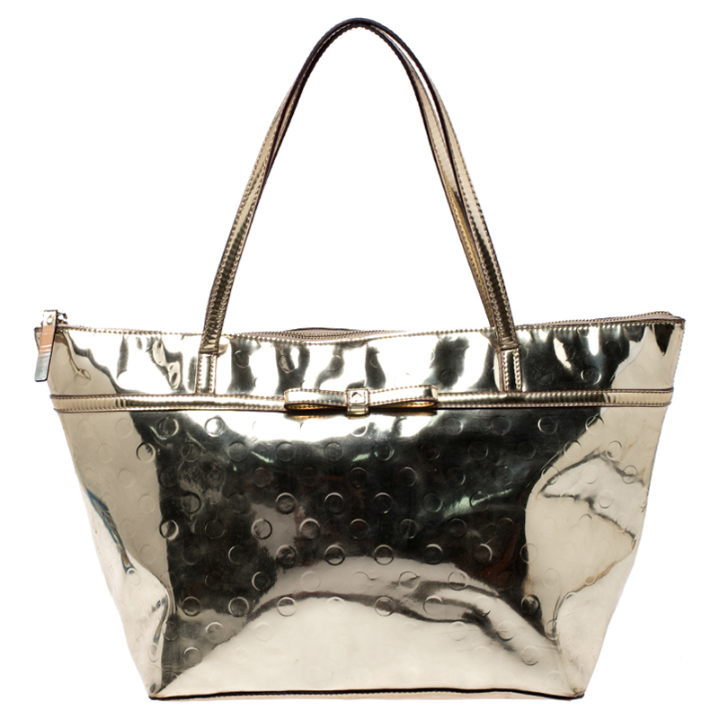 kate spade patent tote