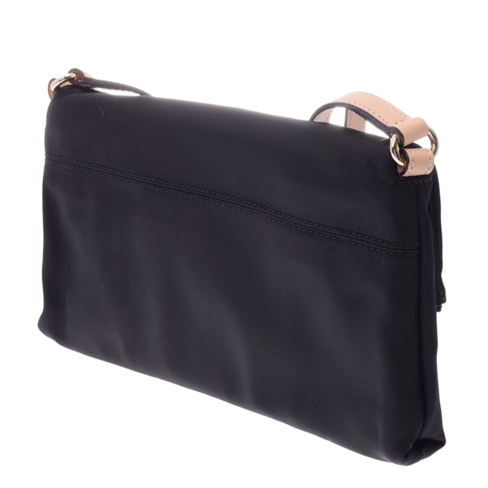 

Kate Spade Black/Pink Nylon Shoulder Bag