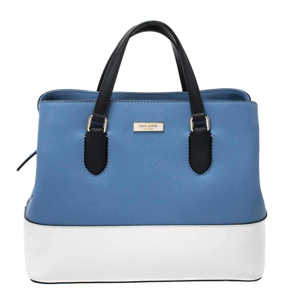 Kate Spade Tricolor Leather Jeanne Tote