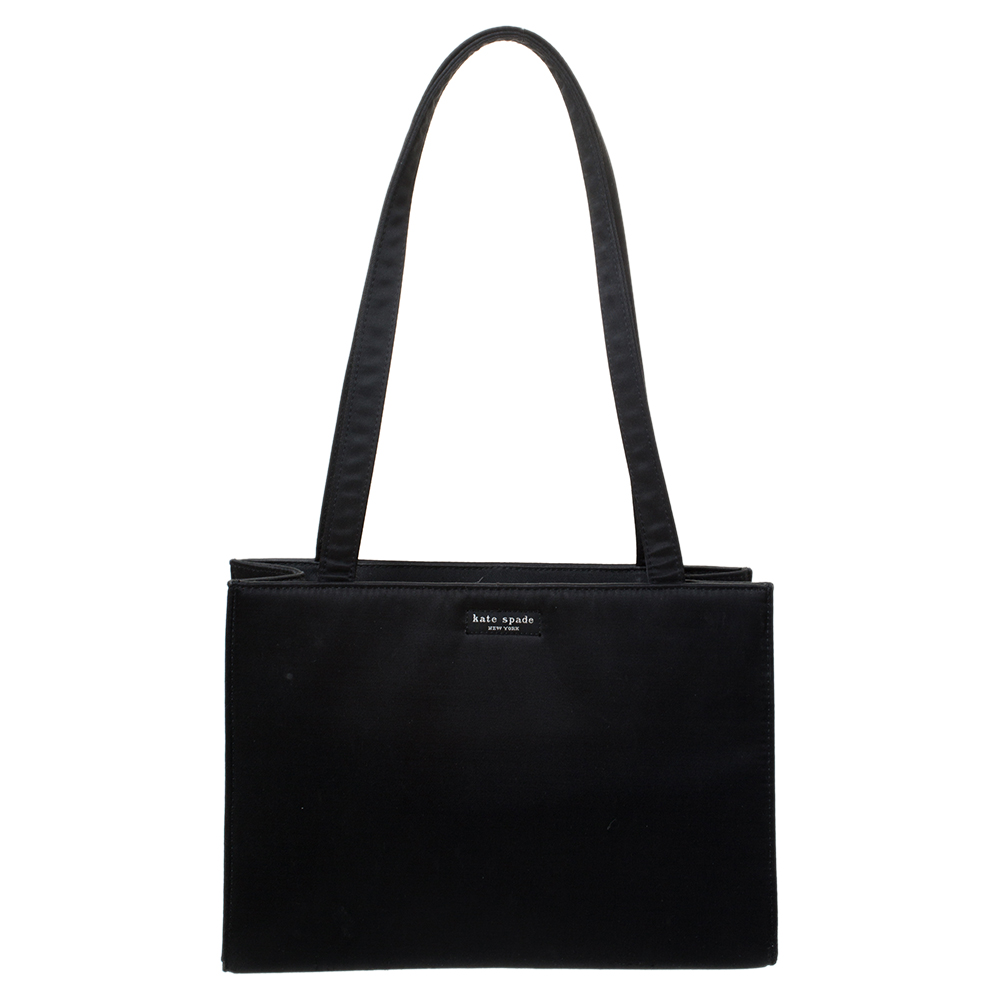 kate spade black tote