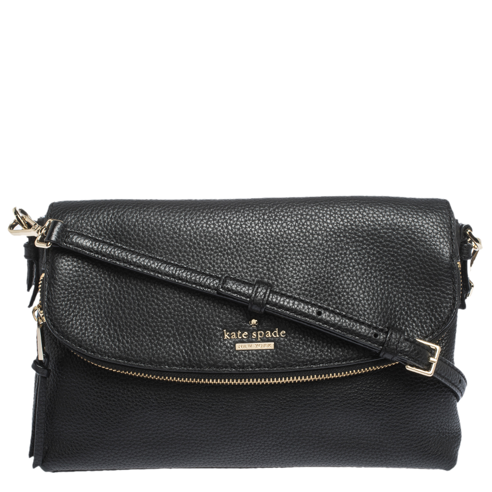 kate spade black shoulder bag