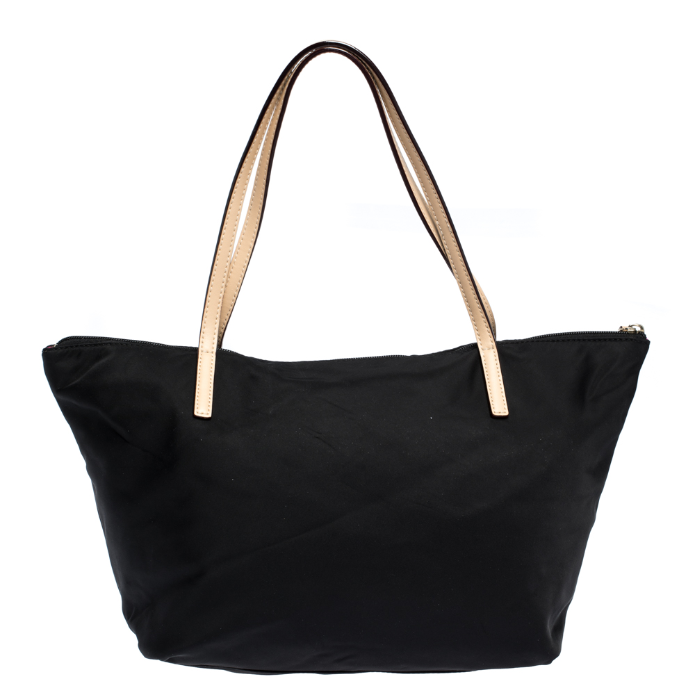 Kate Spade Black Nylon Kennedy Park Sophie Tote