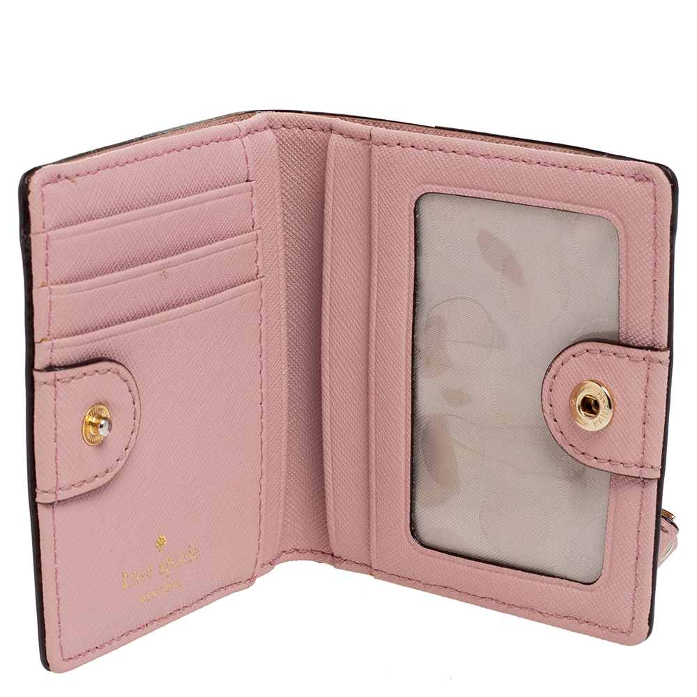

Kate Spade Pink Leather Bifold Wallet