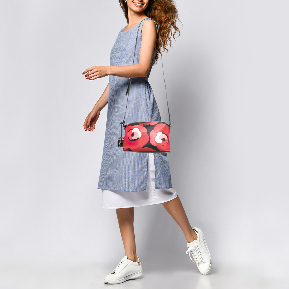 

Kate Spade Multicolor Floral Leather Crossbody Bag