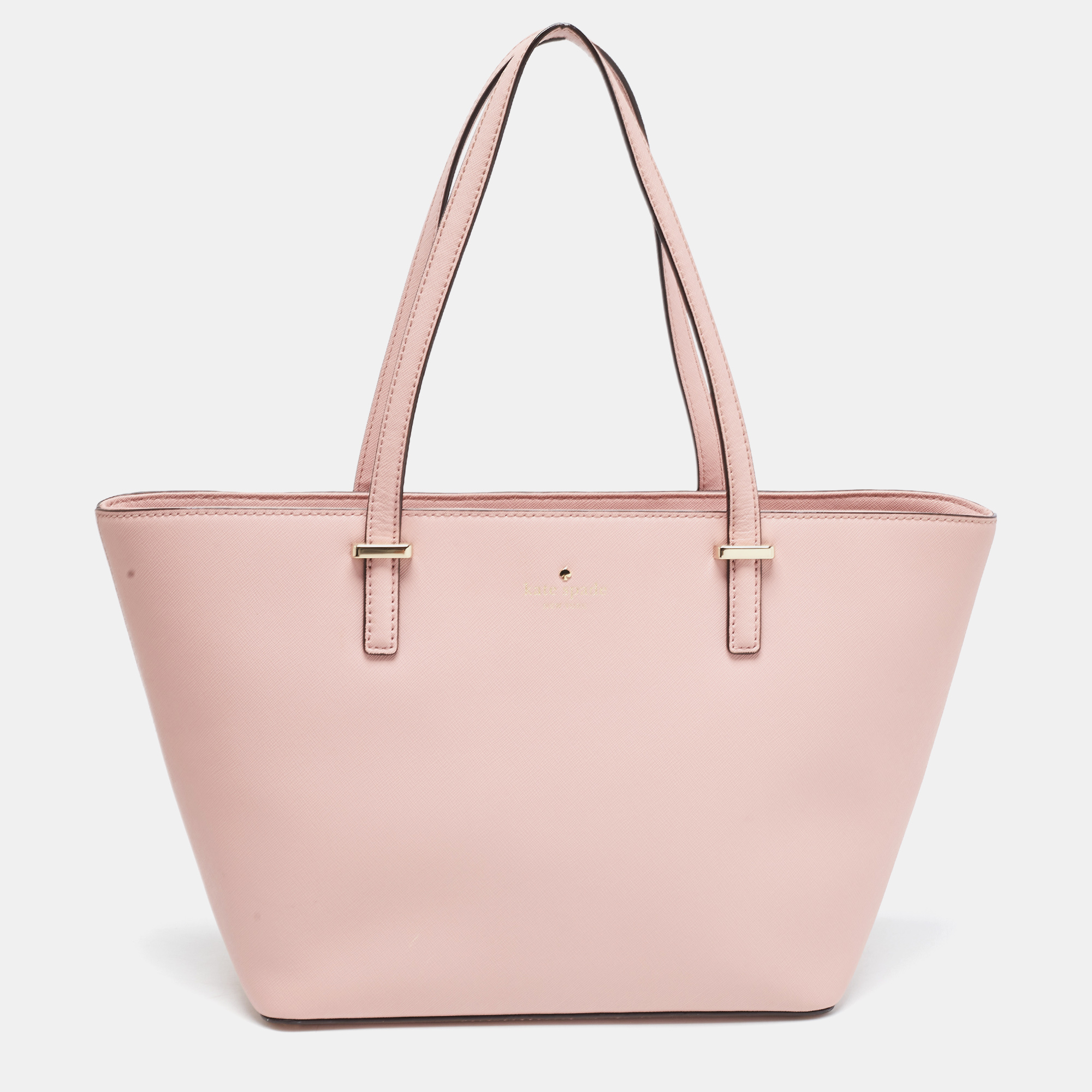 Pre-owned Kate Spade Pink Leather Harmony Tote