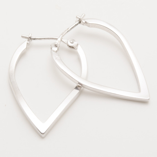 Pre Owned KENZO Aoba Silver Earrings