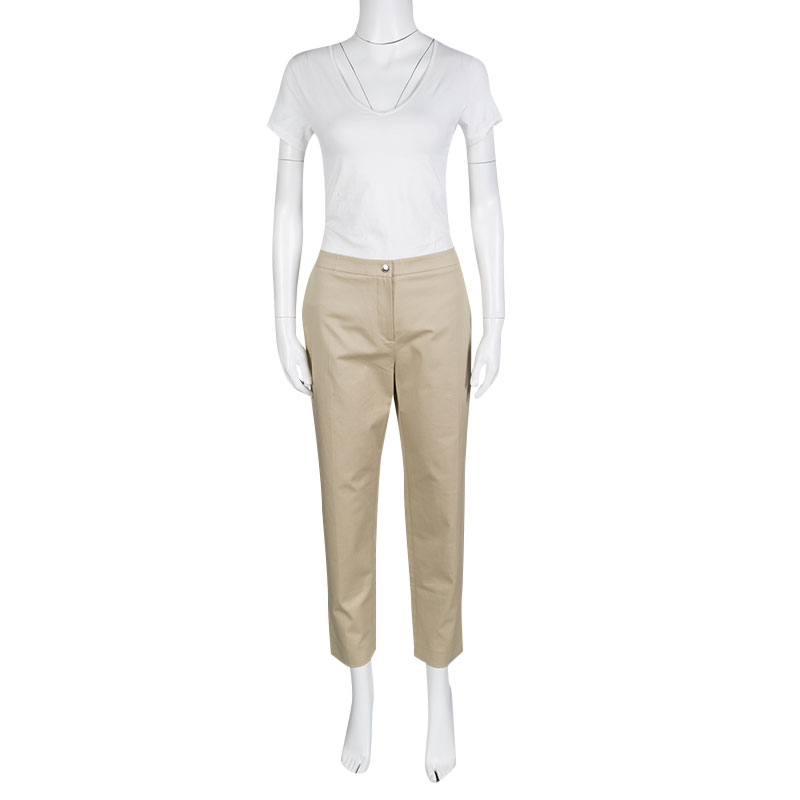 

Kenzo Beige Cropped Trousers