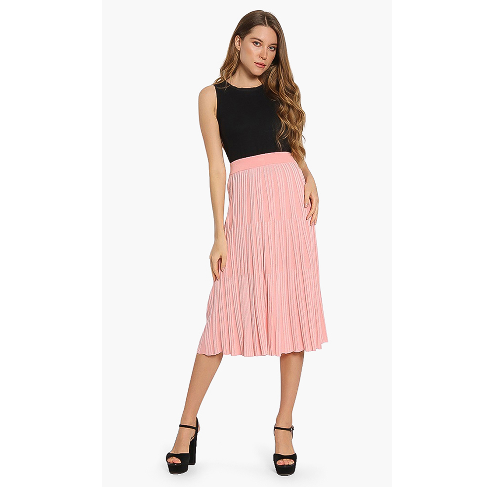 

Kenzo Pink Stretch Midi Skirt