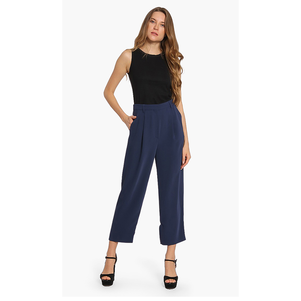 

Kenzo Blue Tailored Soft Slim Pants  (36