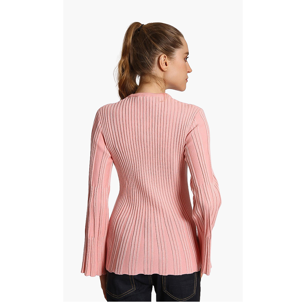 

Kenzo Pink Bell Sleeves Sweater