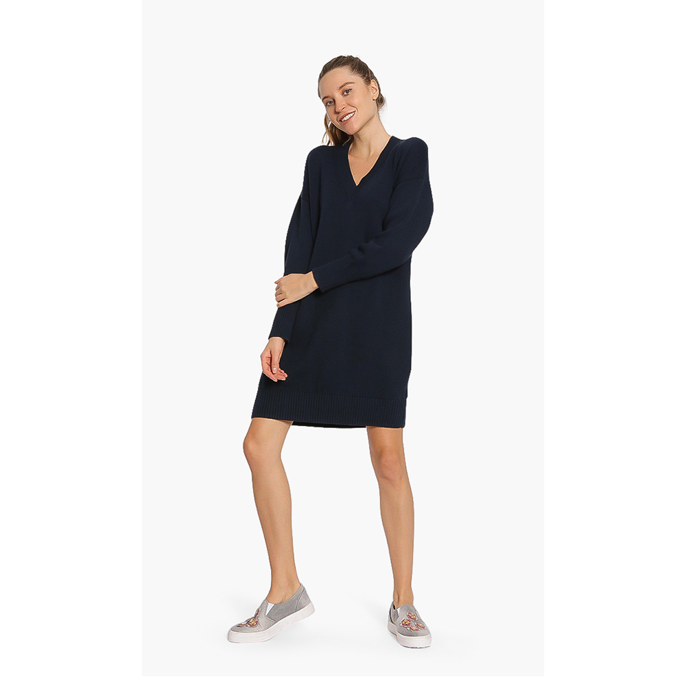 

Kenzo Blue Logo Sweatshirt Dress